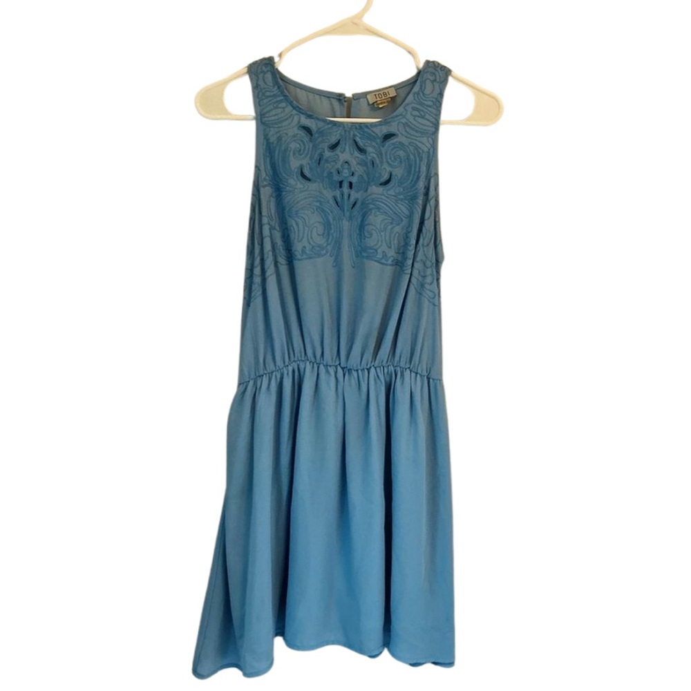 TOBI Baby Blue Mini Dress